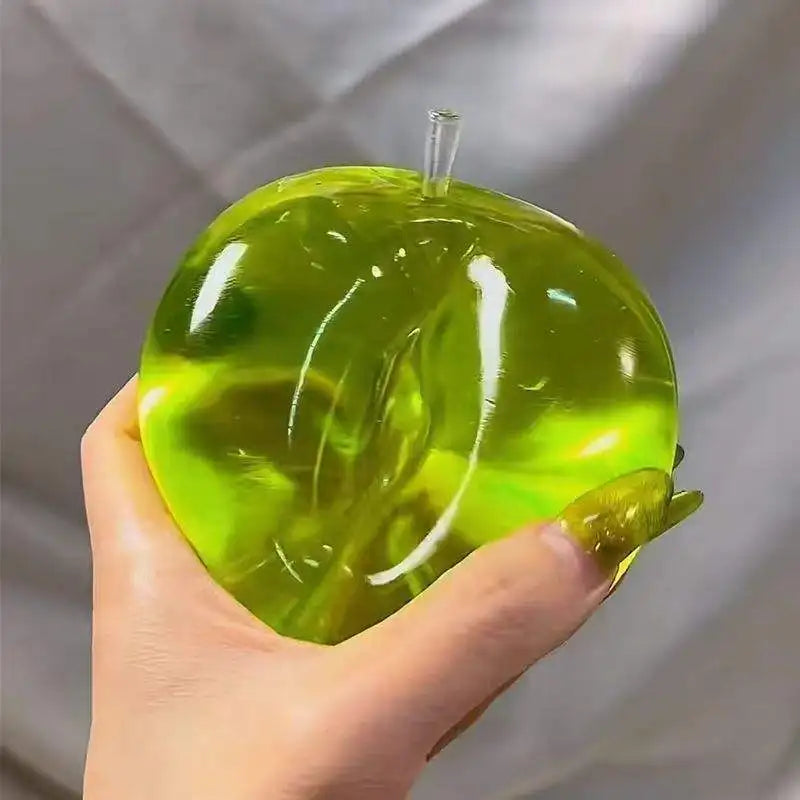 TPR Soft Apple Squeeze Maltose Slow Rebound Toy Fidget Squeeze Stress Relief Toy