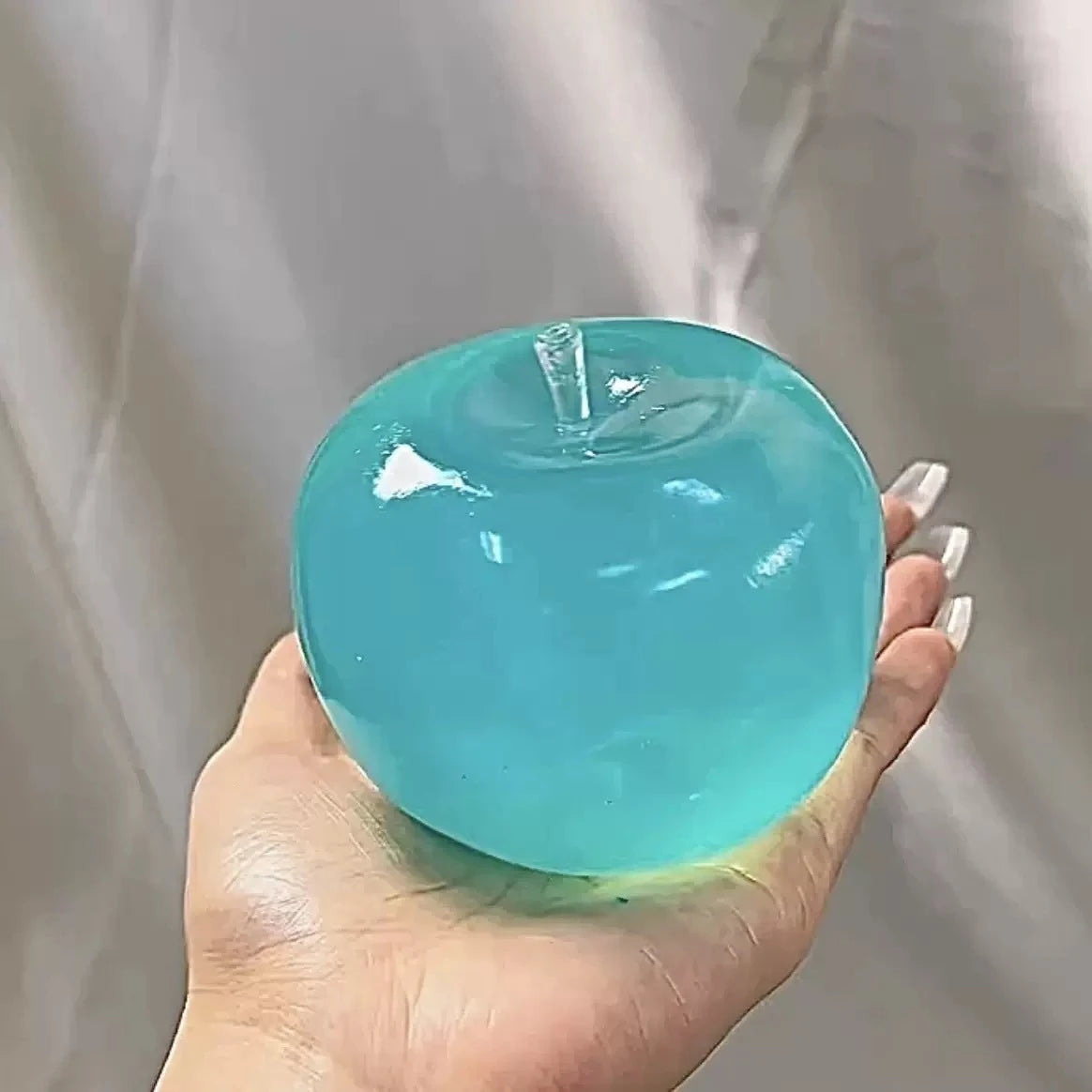 TPR Soft Apple Squeeze Maltose Slow Rebound Toy Fidget Squeeze Stress Relief Toy