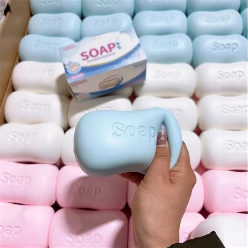 Simulation Soap Shape Squishy Toy PU Stress Reliever Decompression Anti-Anxiety Soft Slow Rebound  Squeeze Gift Office Desk