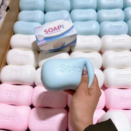 Simulation Soap Shape Squishy Toy PU Stress Reliever Decompression Anti-Anxiety Soft Slow Rebound  Squeeze Gift Office Desk