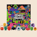 Halloween Party Spooky Squishy Toys, Slow‑Rise Stress Relief Toys, Creepy Mini Squeeze Vent Fidget Toys (Pop‑Surprise Advent Box