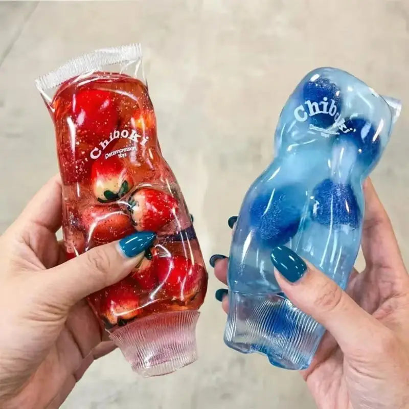 Fruit Filled Maltose Toothpaste Stress Relief Squeeze Toy Soft Slow Rising Deformable Sensory Fidget Gift for Kids Adults